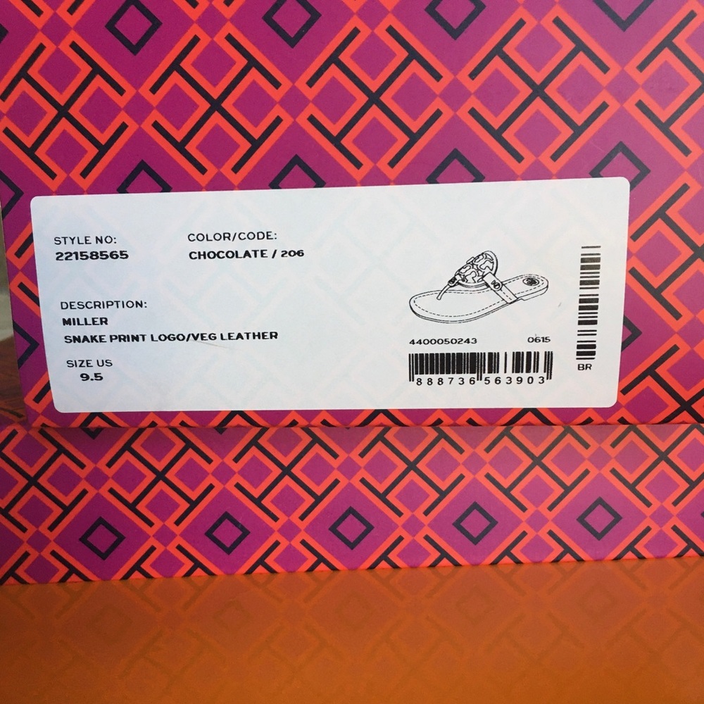 New Tory Burch Miller Sandals - Picture 8 of 8